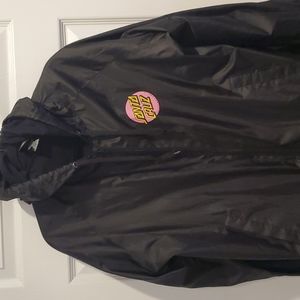 Lined windbreaker/raincoat from Santa Cruz